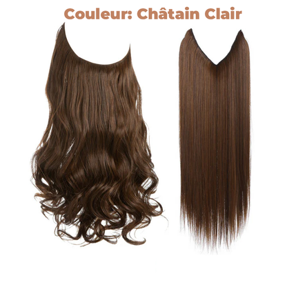 Kit d'Extensions de Cheveux Discrets